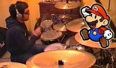 Já viu o Vadrum tocando a música do Super Mario Bros?