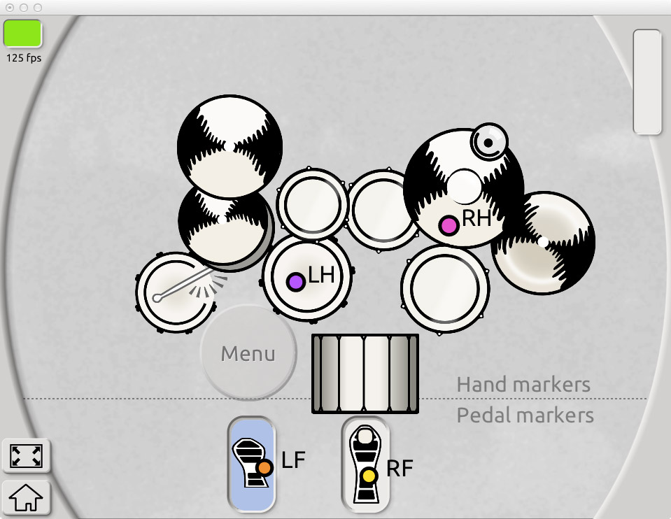 Aerodrums. A sua nova bateria invisível