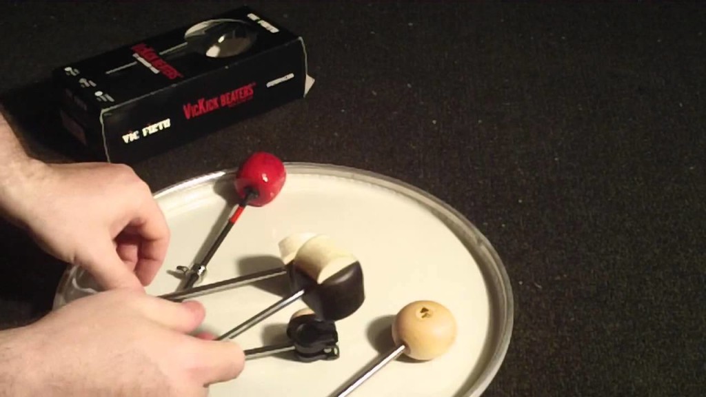 Tipos de batedores de bumbo e suas características