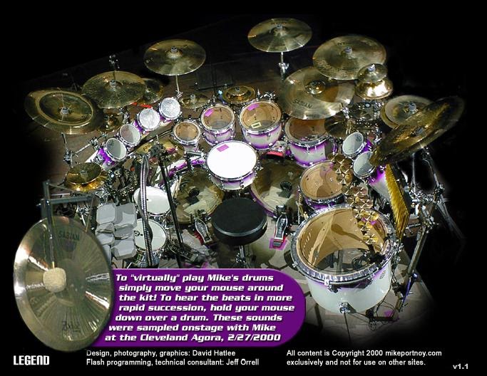 Os Kits mais emblemáticos de Mike Portnoy - Purple Monster