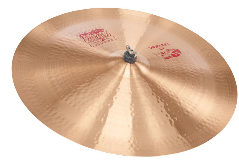 paiste 2002 swish ride 24 -Guia completo sobre Pratos de Bateria – Parte II