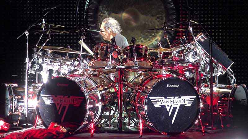 Ludwig Chrome & Cooper Alex Van Halen Drum