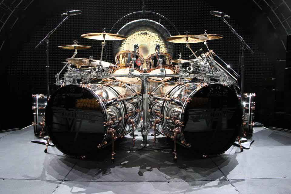 Ludwig Chrome & Cooper Alex Van Halen Drum