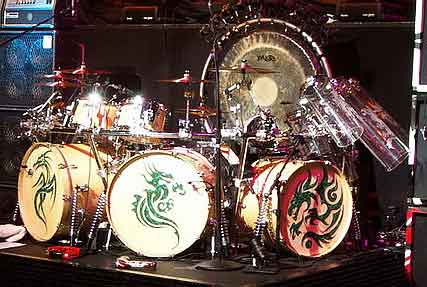 Ludwig Dragon Maple Alex Van Halen Drum Kit