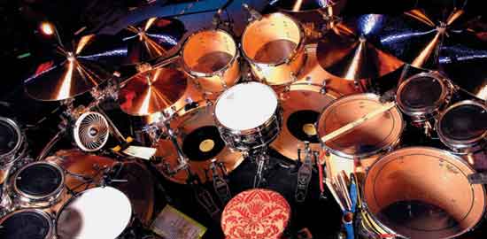 Ludwig Dragon Maple Alex Van Halen Drum Kit