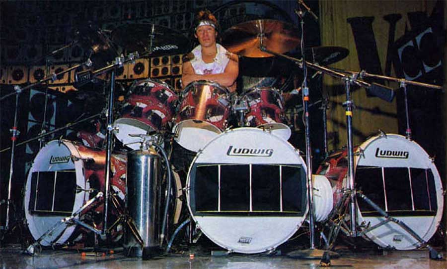 Ludwig Lips & Mouth Alex Van Halen Drum Kit