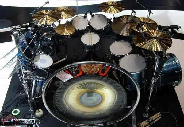 Ludwig Teal Sparkle Alex Van Halen Drum Kit