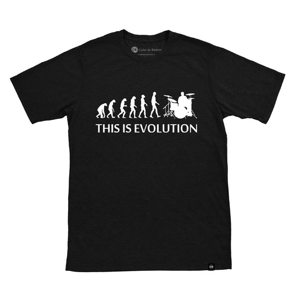 Camiseta This is Evolution Preta